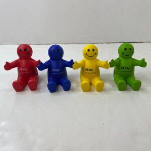 Set 4 eBay International Shipping Happy Dude Stress Reliever Dolls eBayana